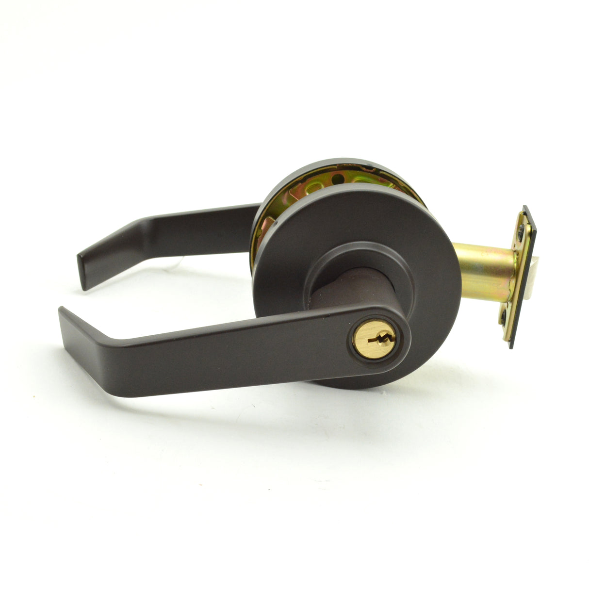 Dexter Commercial C2000CLSTRMR613KDC Storeroom Grade 2 Regular Lever Clutching Cylindrical Lock with C Keyway; 2-3/4" Backset; and ANSI Strike Oil Rubbed Bronze Finish