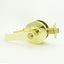 Dexter Commercial C2000ENTRR605KDC Entry / Office Grade 2 Regular Lever Non Clutching Cylindrical Lock with C Keyway; 2-3/4" Backset; and ANSI Strike Bright Brass Finish