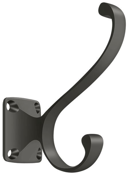 Deltana CAHH35U10B Heavy Duty, Coat and Hat Hook, Oil Rubbed Bronze Finish