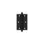 Deltana CH3020U19 3" x 2" Hinge; with Ball Tips; Black Finish