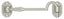 Deltana CHB4U15 Cabin Hooks; British Style; 4"; Satin Nickel Finish