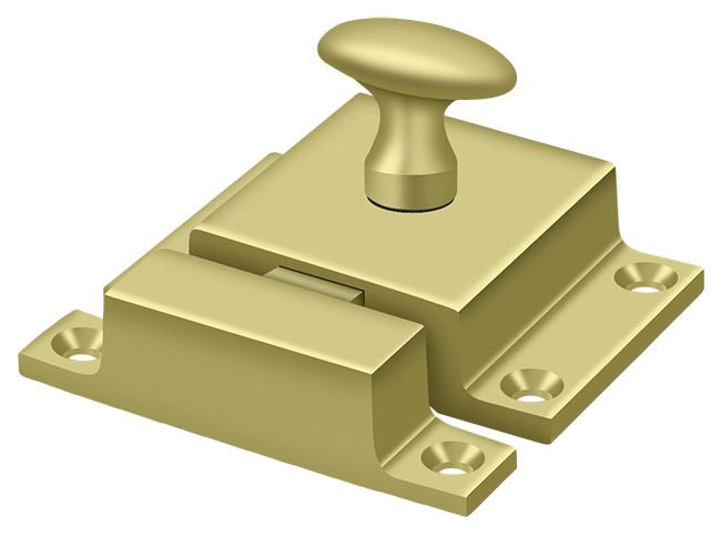 Deltana CL1580U3 Cabinet Lock; 1-3/5" X 2-3/10"; Bright Brass Finish