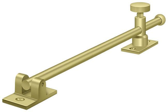 Deltana CSA12HD3 12" Heavy Duty Casement Stay Adjuster; Bright Brass Finish