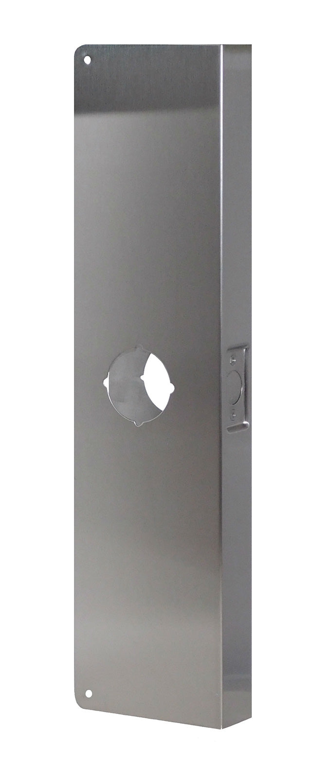 Don-Jo CW20S 20" Classic Wrap Around with 2-3/4" Backset and 1-3/4" Door Stainless Steel Finish