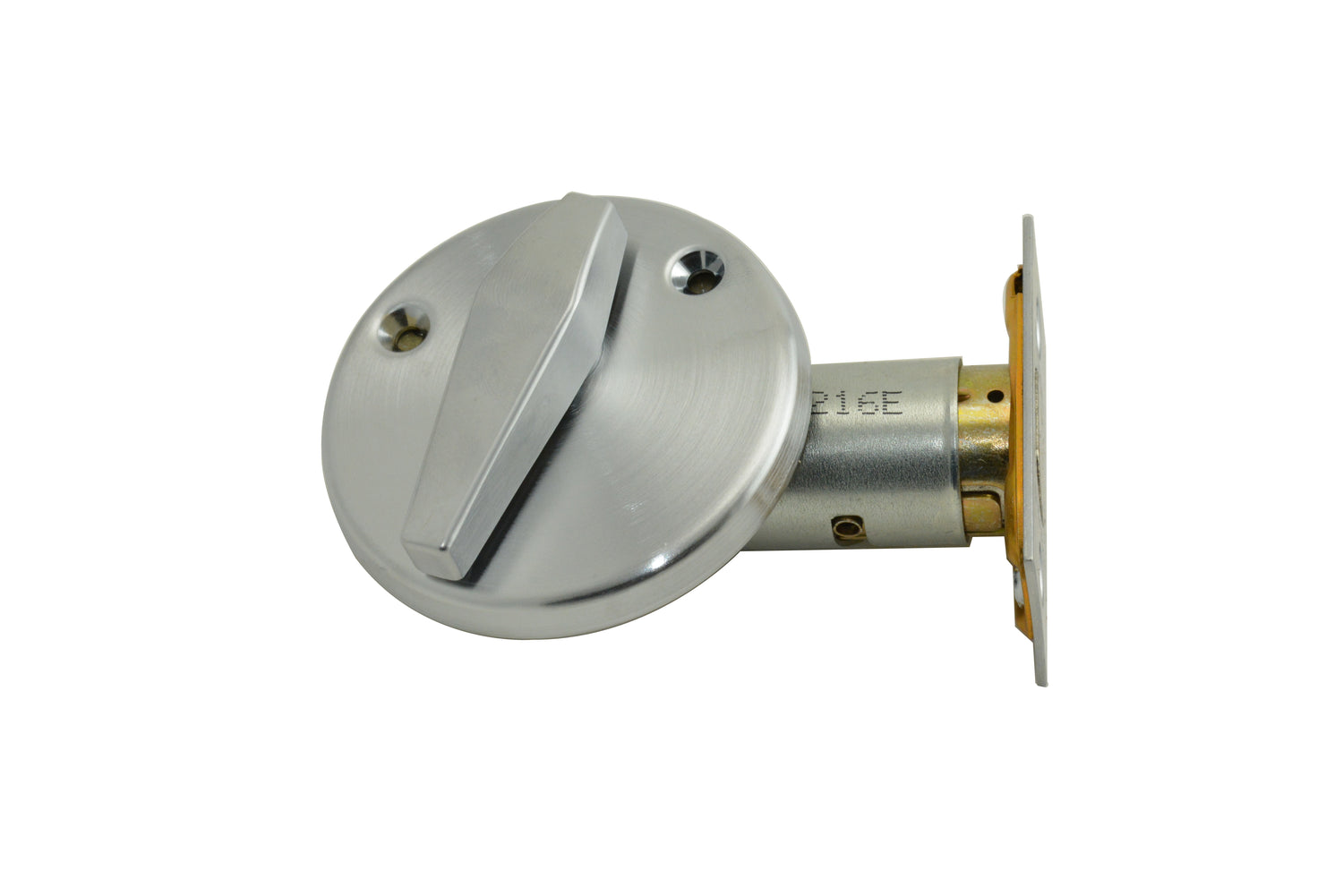 Falcon D151626 D100 Series Turn by Turn Deadbolt 30256 Latch 10094 Strike Satin Chrome Finish