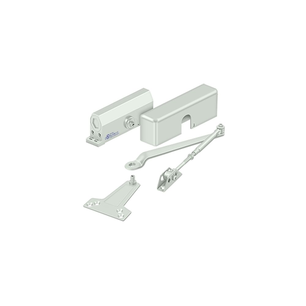 Deltana DC70-WHITE DC70 Door Closer; White Finish