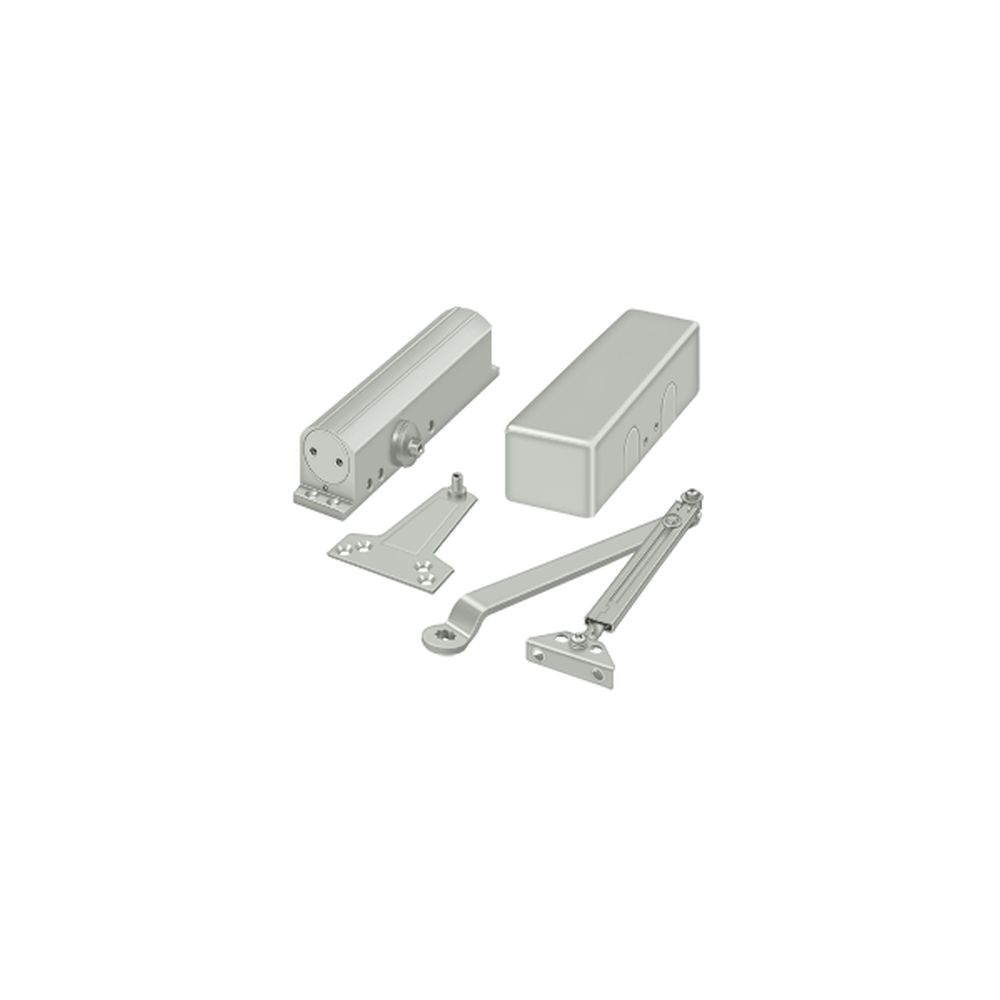 Deltana DC90-AL DC90 Door Closer; Aluminum Finish