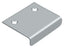 Deltana DCM215U26D Drawer; Cabinet; Mirror Pull; 2" x 1-1/2"; Satin Chrome Finish