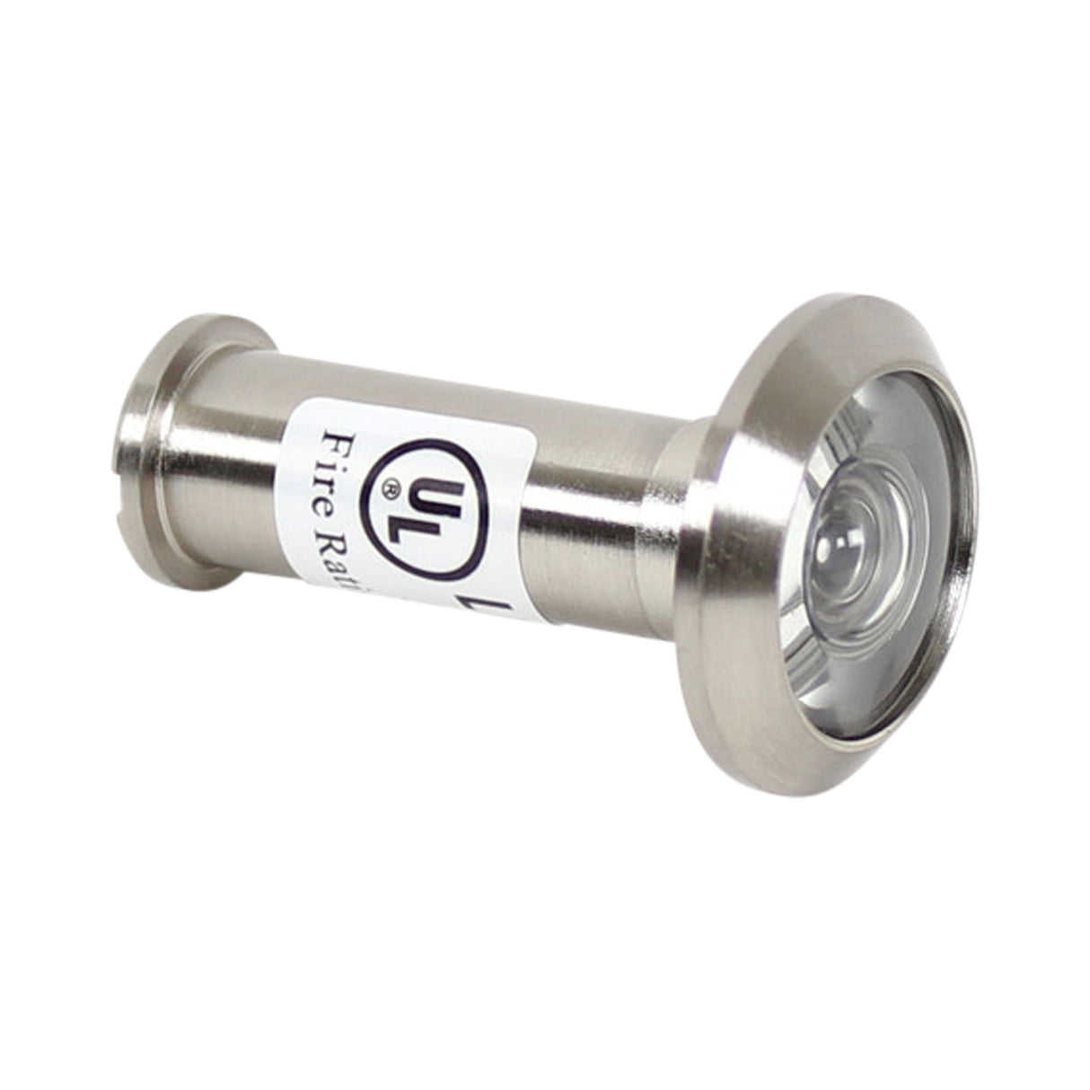 Pamex DD01180ULSN 180 Degree UL Door Viewer with 9/16" Bore for 1-3/8" to 2-1/4" Door Satin Nickel Finish