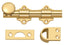 Deltana DDB425CR003 4" Dutch Door Bolt; Heavy Duty; Lifetime Brass Finish