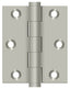 Deltana DSB3025U15 3" x 2-1/2" Screen Door Hinge; Satin Nickel Finish