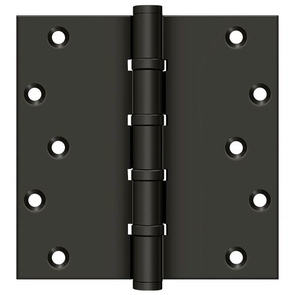 Deltana DSB66BB10B 6" X 6" Square Ball Bearing Hinge; Oil Rubbed Bronze Finish