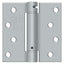 Deltana DSH44U26D 4" x 4" Spring Hinge; Satin Chrome Finish