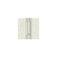Deltana DSH44USPW 4" x 4" Spring Hinge White Finish