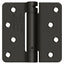 Deltana DSH4R410B 4" x 4" x 1/4" Spring Hinge; Oil Rubbed Bronze Finish
