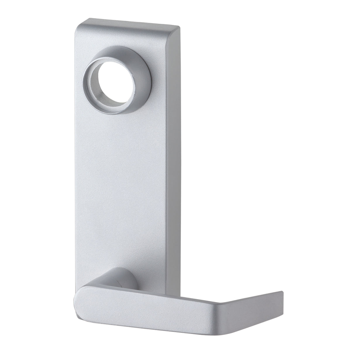 Dexter Commercial ED1500TCLRMRESCNCSP28 Classroom Lever Exit Device Trim with Regular Lever Less Cylinder Aluminum Finish
