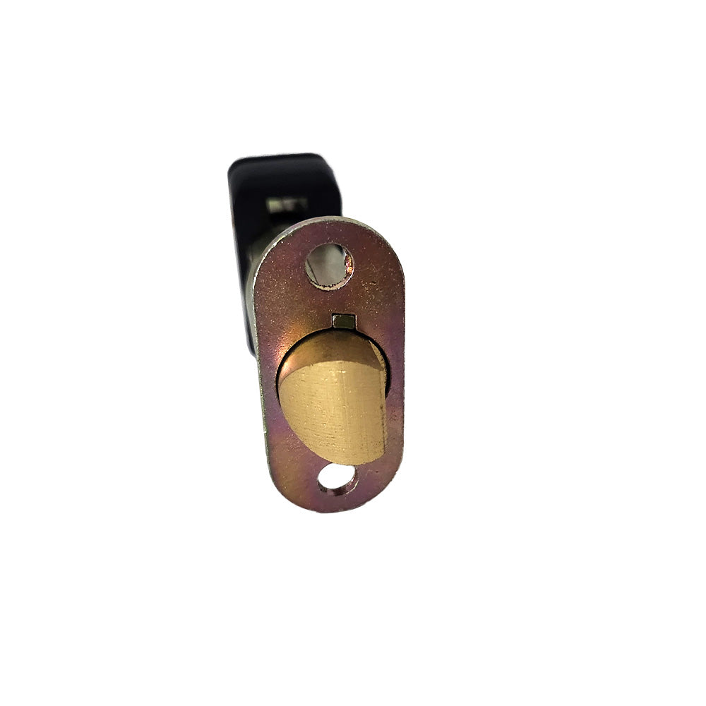Emtek EM28PSL234G 28 Degree Gold Passage Latch 2-3/4" Backset Less Faceplate