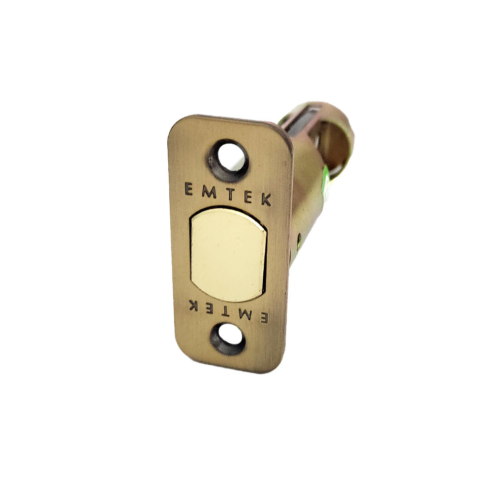Emtek EMDBL238R7 Radius Deadbolt Latch 2-3/8" Backset French Antique Brass Finish