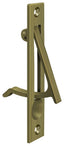 Deltana EP475U5 Edge Pull; 4"; Antique Brass Finish