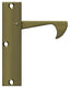 Deltana EPT425U5 Edge Pulls-Thin; 4-1/4"; Antique Brass Finish
