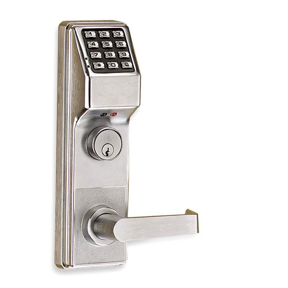 Alarm Lock ETDL27S1G26DV99 Trilogy Exit Trim with Straight Lever for Von Duprin 99 Satin Chrome Finish
