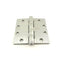 Best Hinges FBB16841226D 4-1/2" x 4-1/2" Five Knuckle Architectural Steel Full Mortise Heavy Weight Hinge # 061676 Satin Chrome Finish