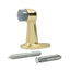 Deltana FDB278U3-UNL Floor Door Bumper 2-7/8"; Unlacquered Bright Brass Finish
