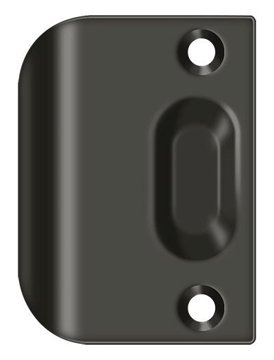 Deltana FLSP335U10B Full Lip Strike Plate; Oil Rubbed Bronze Finish