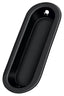 Deltana FP223U19 Flush Pull; Oblong; 3-1/2" x 11/4" x 5/16"; Black Finish