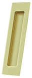 Deltana FP7178U3 Flush Pull; Rectangular; Solid Brass; 7" x 1-7/8" x 3/8"; Bright Brass Finish