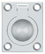 Deltana FRP175U26 Flush Ring Pull; 1-3/4" x 1-3/8"; Bright Chrome Finish