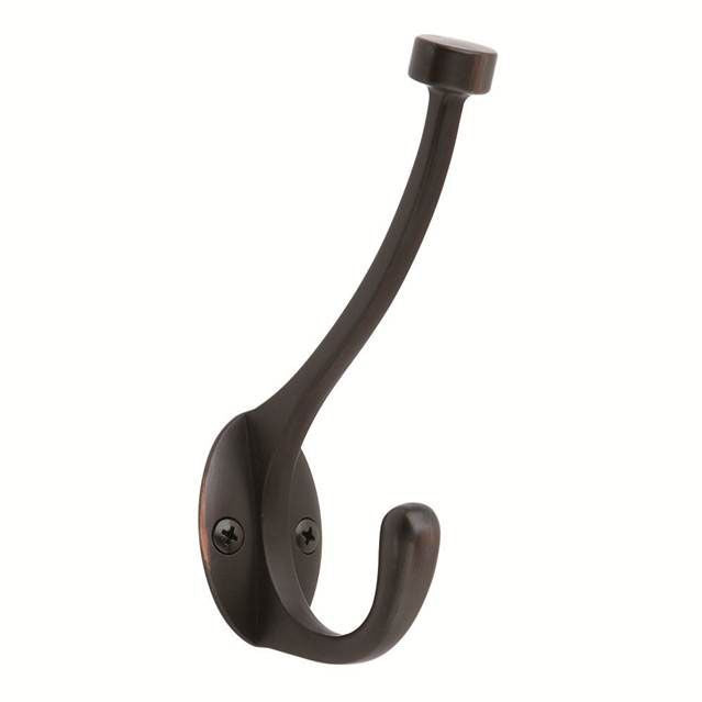 Amerock H55465ORB Pilltop Coat and Hat Hook Oil Rubbed Bronze Finish