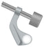 Deltana HPS88U26D Hinge Pin Stop; Hinge Mounted for Steel Hinge; Satin Chrome Finish