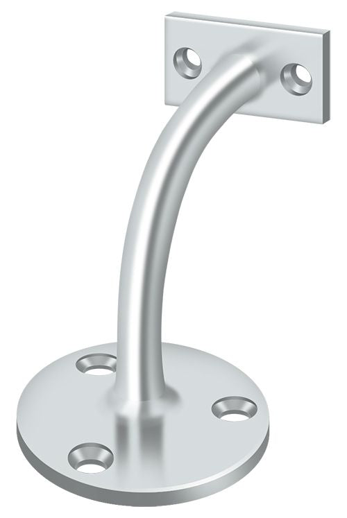 Deltana HRC175U26 Hand Rail Brackets; 3-3/16" Projection Light Duty; Bright Chrome Finish