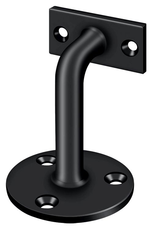 Deltana HRC253U19 Hand Rail Brackets; 3" Projection; Black Finish