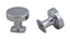 Pride Industrial K1218PC 1-1/4" Diameter Manhattan Cabinet Knob Polished Chrome Finish