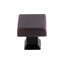 Pride Industrial K9472310B 1-1/4" Square Colorado Cabinet Knob Oil Rubbed Bronze Finish