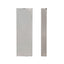 Keedex KBX515175AL 1-3/4" x 5" x 15" Aluminum Blank Weldable Box with No Holes