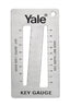 ASSA Abloy Accentra KG1 Key Gauge with .019 and .025 Steps