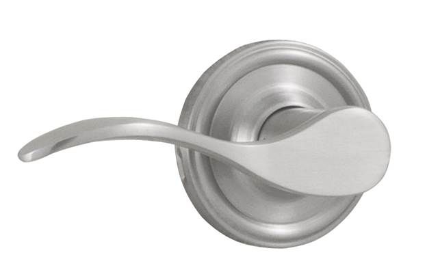 Weslock L0605UN--0020 Left Hand Bordeau Half Dummy Lock Satin Nickel Finish