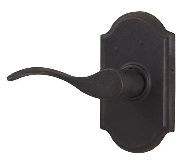 Weslock L7110H1H1SL20 Left Hand Carlow Premiere Privacy Lock with Adjustable Latch and Full Lip Strike Oil Rubbed Bronze Finish