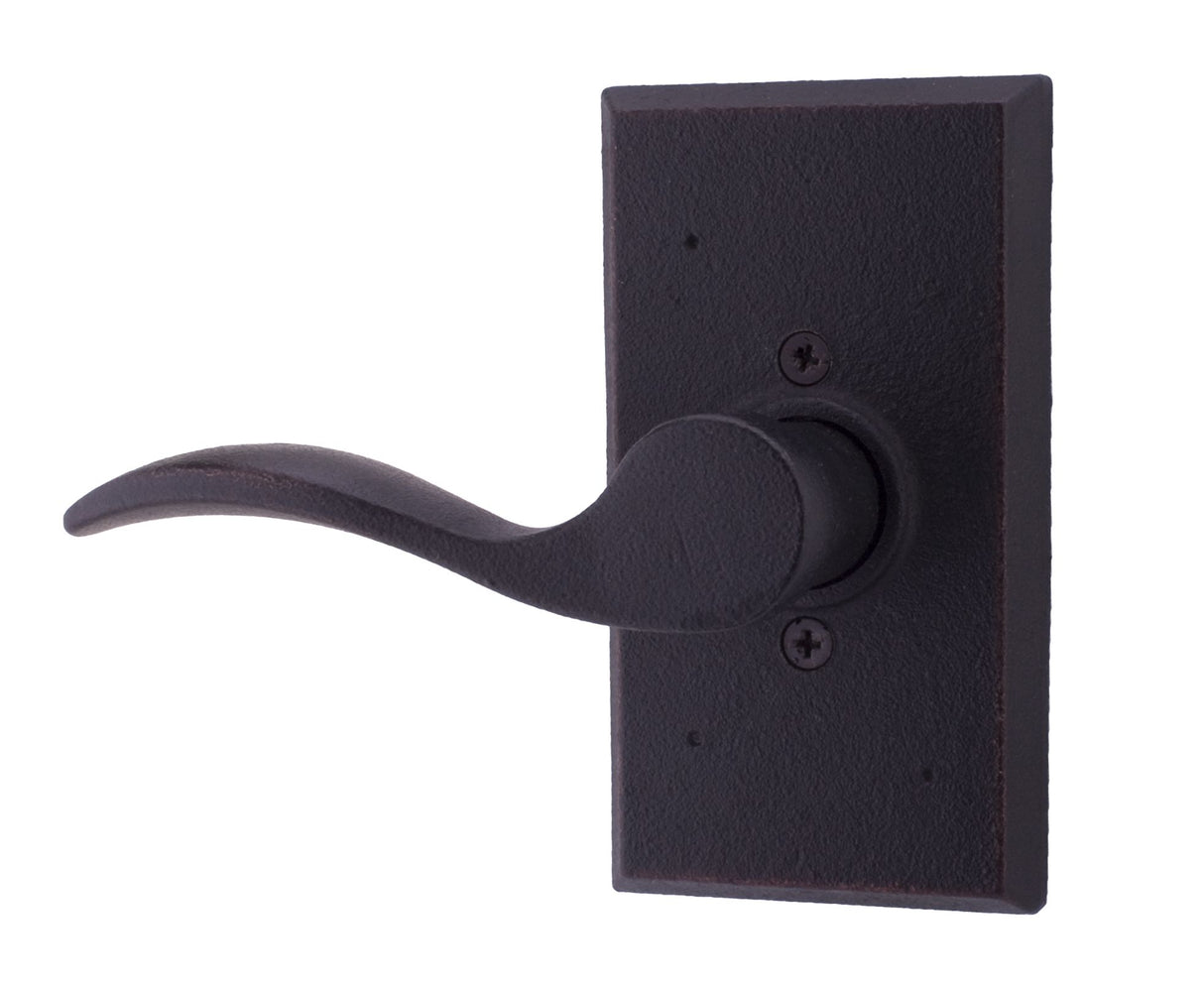 Weslock L7305H1--0020 Left Hand Carlow Square Half Dummy Lock Oil Rubbed Bronze Finish