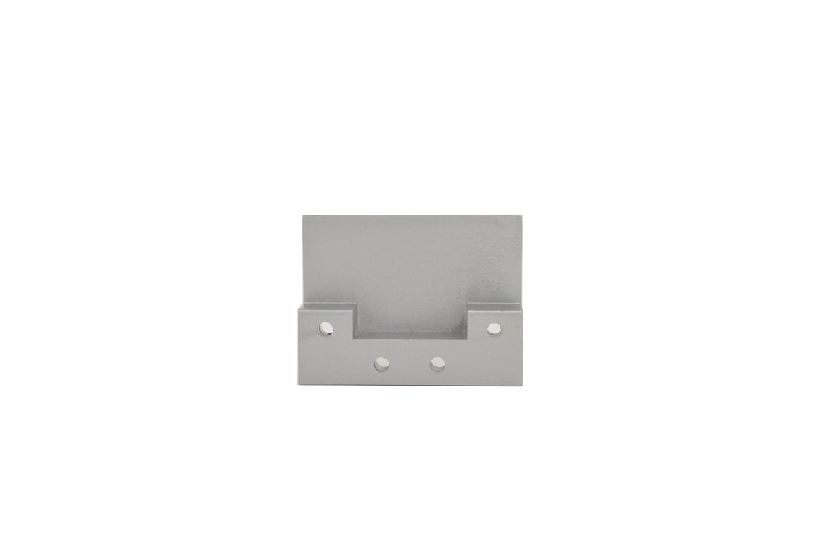 Ives Commercial MB128 Mounting Bracket Stop Widths over 2-1/2" Aluminum Finish