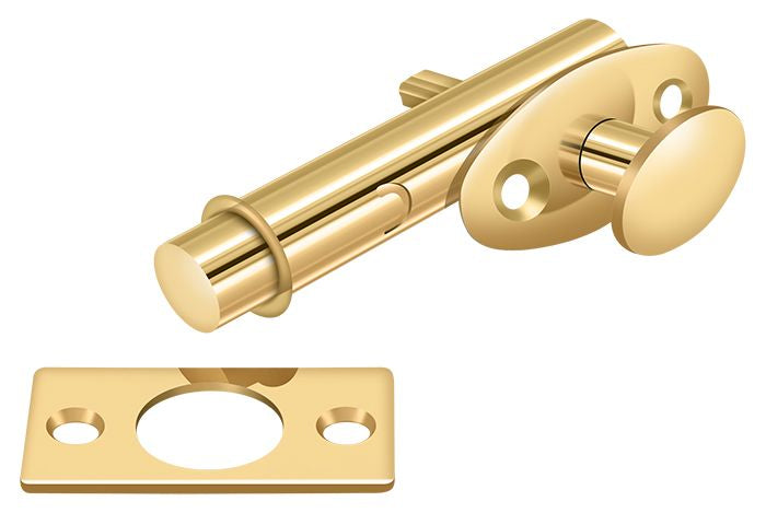 Deltana MB175CR003 Mortise Bolt; Lifetime Brass Finish