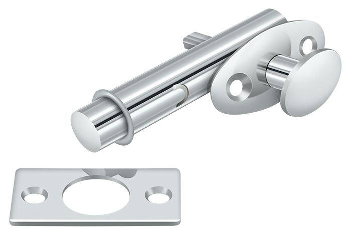 Deltana MB175U26 Mortise Bolt; Bright Chrome Finish