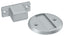 Deltana MDHF25U26D Magnetic Door Holder Flush 2-1/2" Diameter; Satin Chrome Finish