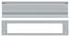 Deltana MS0030U26D Mail Slot; Heavy Duty; Satin Chrome Finish