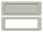 Deltana MS626U15 Mail Slot 8-7/8" with Interior Frame; Satin Nickel Finish