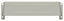 Deltana MSH158U15 Letter Box Hood; Satin Nickel Finish