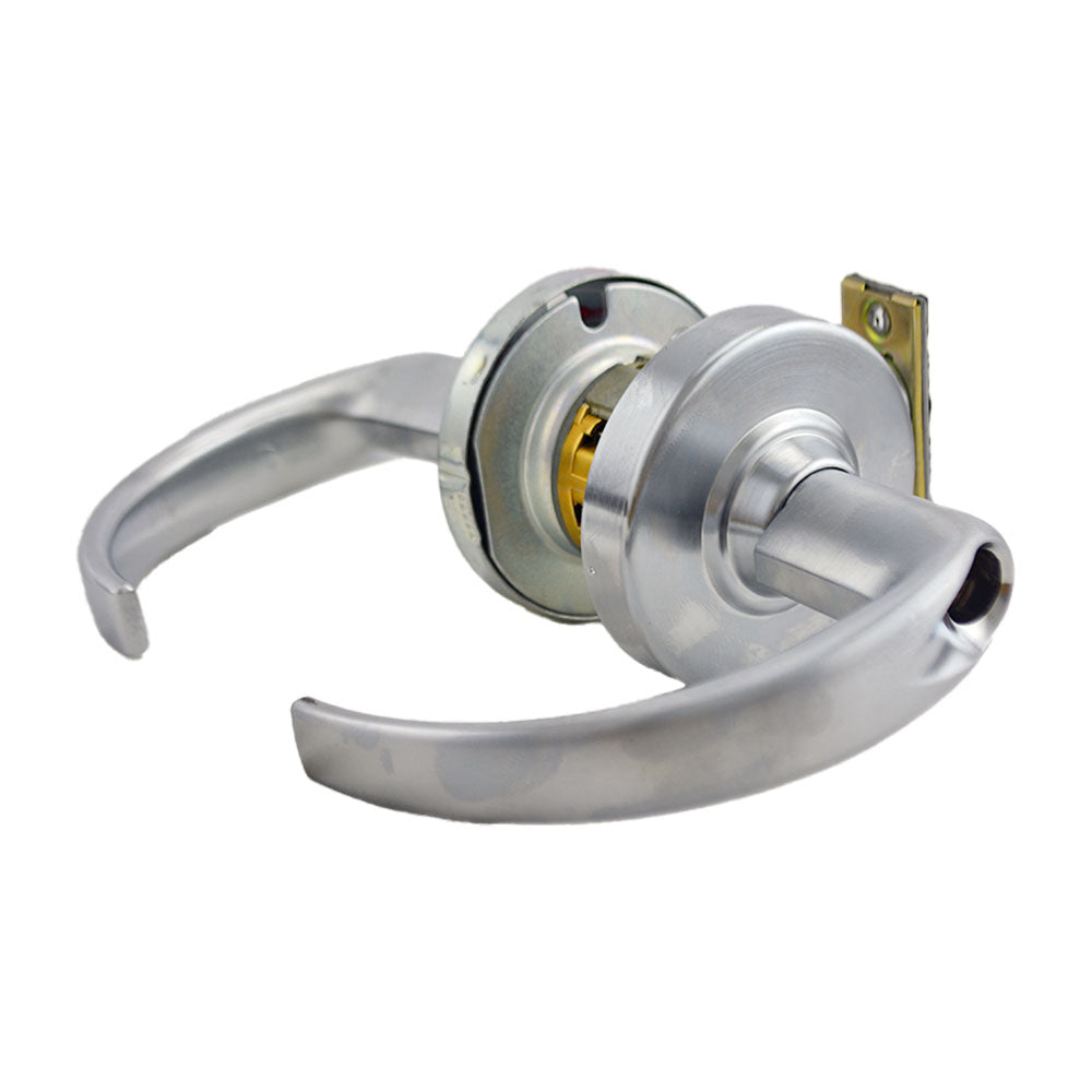 Schlage Commercial ND80LSPA626 ND Series Storeroom Less Cylinder Sparta with 13-247 Latch 10-025 Strike Satin Chrome Finish